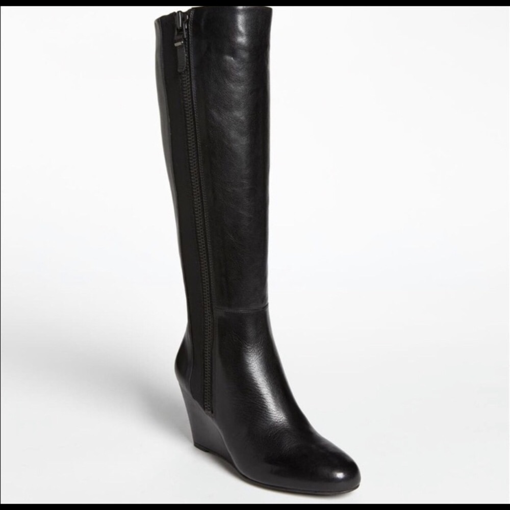 Via Spiga Kennedy over the knee leather boots EUC